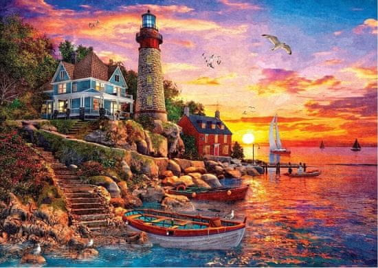 Art puzzle Puzzle Nádherný západ slnka 2000 dielikov