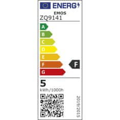 EMOS LED žárovka ZQ9141 LED žárovka Classic JC A++ 4,5W E14 neutrální bílá