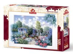 Art puzzle Puzzle Záhrada s kvetinami 500 dielikov