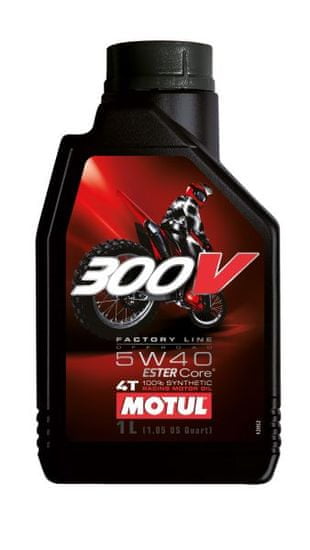 Motul 300V 4T Factory Line 5W40 Off Road 1L