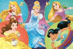 Trefl Puzzle Disney princezné: Stretnutie sladkých princezien 100 dielikov