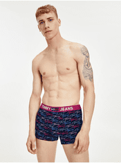 Tommy Hilfiger Tmavomodré pánske vzorované boxerky Tommy Hilfiger Underwear M