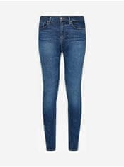 Tommy Hilfiger Modré dámske skinny fit rifle Tommy Hilfiger High Flex Seaml Como 26/32