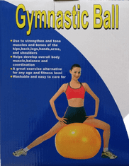 Unison  Gymnastická relaxačná lopta gym ball 85 cm červená