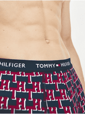 Tommy Hilfiger Modro-červené vzorované boxerky Tommy Hilfiger S