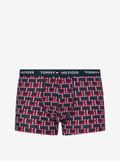 Tommy Hilfiger Modro-červené vzorované boxerky Tommy Hilfiger S