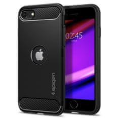 Spigen Rugged Armor, black, iPhone SE (2022/2020)