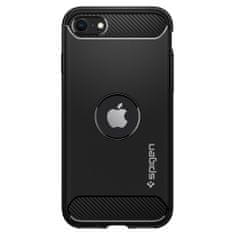 Spigen Rugged Armor, black, iPhone SE (2022/2020)