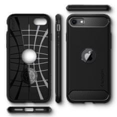 Spigen Rugged Armor, black, iPhone SE (2022/2020)