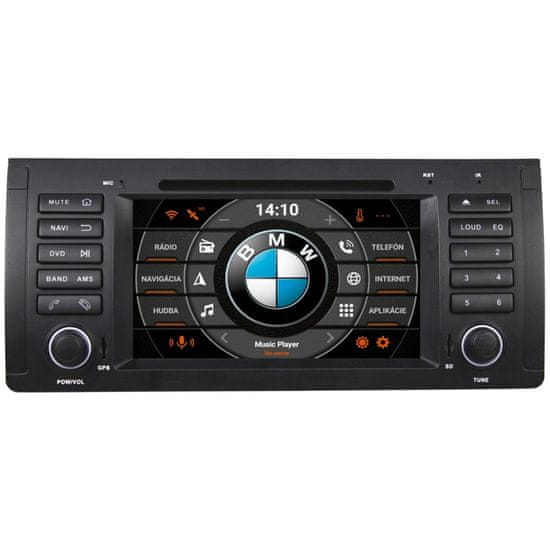 TomiMax 030 Android 12 autorádio BMW E39,E53