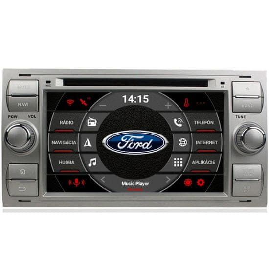 TomiMax 047s Android 12 autorádio FORD FOCUS, MONDEO