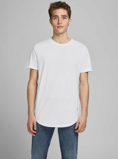 Jack&Jones Biele basic tričko Jack & Jones