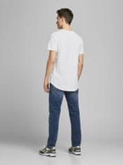 Jack&Jones Biele basic tričko Jack & Jones XXL