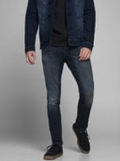 Jack&Jones Tmavomodré slim fit rifle Jack & Jones Glenn 30/32