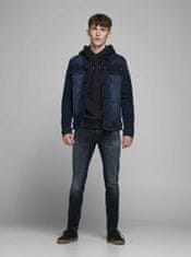 Jack&Jones Tmavomodré slim fit rifle Jack & Jones Glenn 30/32