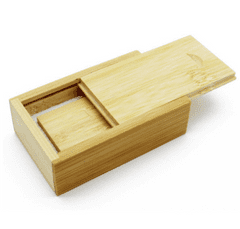 CTRL+C Sada: drevený USB hranol a drevený malý box, bambus, 32 GB, USB 2.0