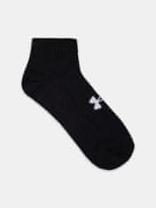 Under Armour Ponožky UA Core Low Cut 3Pk-BLK M