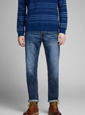 Jack&Jones Tmavomodré slim fit rifle Jack & Jones Mike 31/32