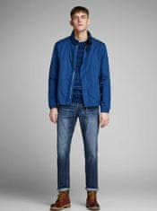 Jack&Jones Tmavomodré slim fit rifle Jack & Jones Mike 31/32