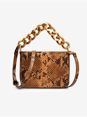 Guess Hnedá dámska vzorovaná malá crossbody kabelka Guess Tullia UNI