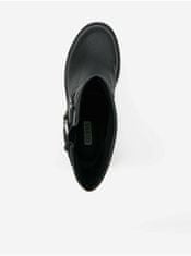 Guess Čierne dámske členkové topánky s ozdobnými remienkami Guess 38