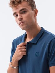 OMBRE pánske basic polo triko Douglas tmavo modrá S