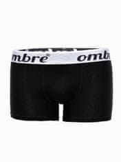 OMBRE Pánske boxerky Kay 3 pack čierna XXL