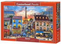 Castorland Puzzle Parížskej ulice 500 dielikov