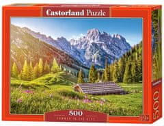 Castorland Puzzle Leto v Alpách 500 dielikov