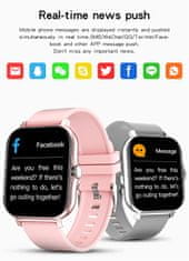 Wotchi Smartwatch WO2GTG - Gold Silicone