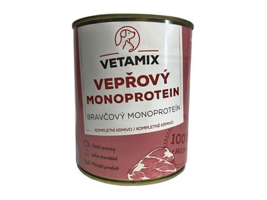 VETAMIX Bravčový monoproteín 6 × 850 g