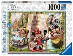 Ravensburger Puzzle Prázdniny Mickeyho a Minnie 1000 dielikov