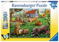 Ravensburger Puzzle Hrátky na záhrade XXL 200 dielikov