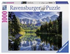 Ravensburger Puzzle Jazero Eibsee, Zugspitze 1000 dielikov