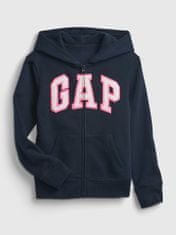 Gap Detská mikina Logo zip hoodie L