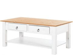 Danish Style Konferenčný stolík Inge, 110 cm, biela