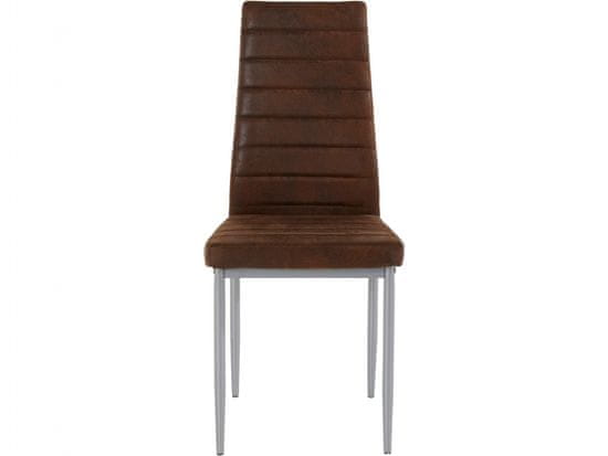 Danish Style Jedálenská stolička Kiok (súprava 4 ks), hnedá