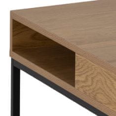 Design Scandinavia Konferenčný stolík Willfort, 80 cm, dub