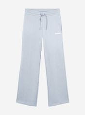 Calvin Klein Svetlomodré dámske voľné tepláky Calvin Klein Micro Flock Jog Pants M