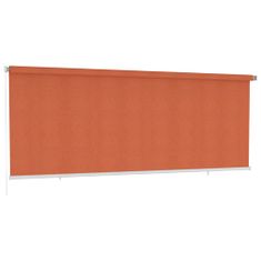 Vidaxl Vonkajšia zatemňovacia roleta 400x140 cm oranžová