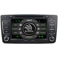 TomiMax 043 Android 13 autorádio Škoda Octavia 2 8G+128