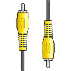 AV:link kábel 1x RCA samec - 1x RCA samec, 10m