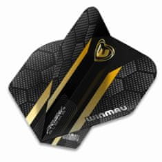 Winmau Letky Prism Alpha - Hexagon - Black and Gold W6915.185