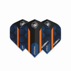 Winmau Letky Prism Alpha - Hexagon - Blue and Orange W6915.184