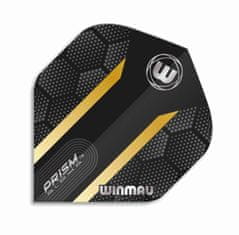 Winmau Letky Prism Alpha - Hexagon - Black and Gold W6915.185