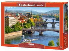 Castorland Puzzle Pražské mosty 500 dielikov