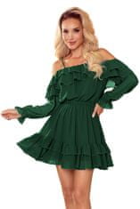 Numoco Dámske šaty 360-2 + Nadkolienky Gatta Calzino Strech, zelená, M