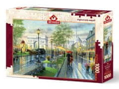 Art puzzle Puzzle Jarná prechádzka Parížom 1000 dielikov