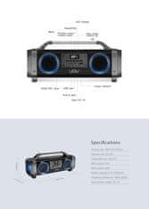 VOV Prenosný reproduktor s bluetooth SH-02