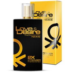 SHS Love Desire Premium Women dámsky parfém s feromónmi 100ml